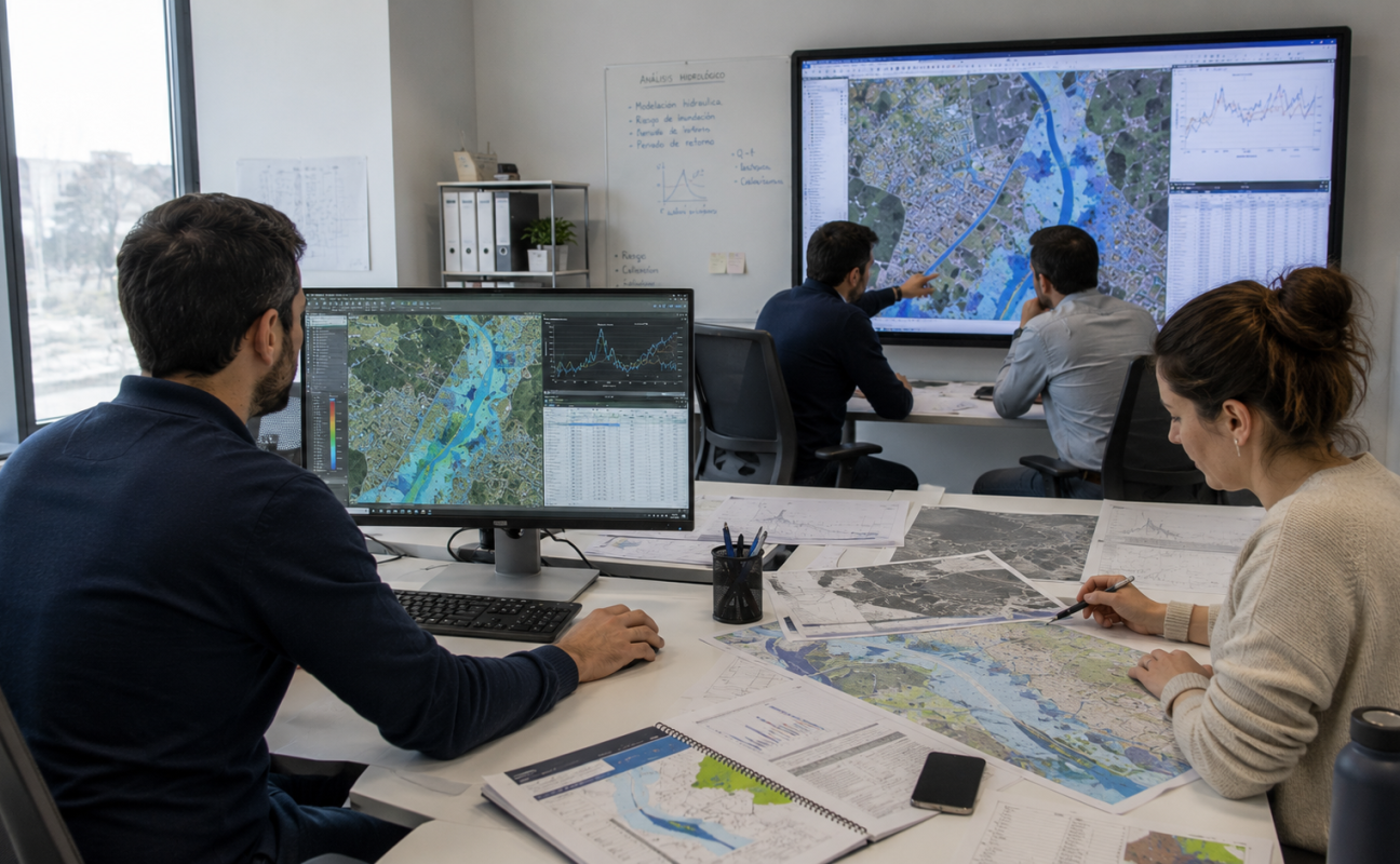 VKM Estudios Inundabilidad · Estudios de Inundabilidad y Análisis de Riesgos Hidráulicos para Proyectos, Terrenos y Actividades en Girona